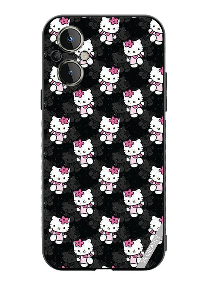 VR CREATIVE Protective Case Cover For OnePlus Nord N20 5G Hello Kitty Design Multicolour - Image 1