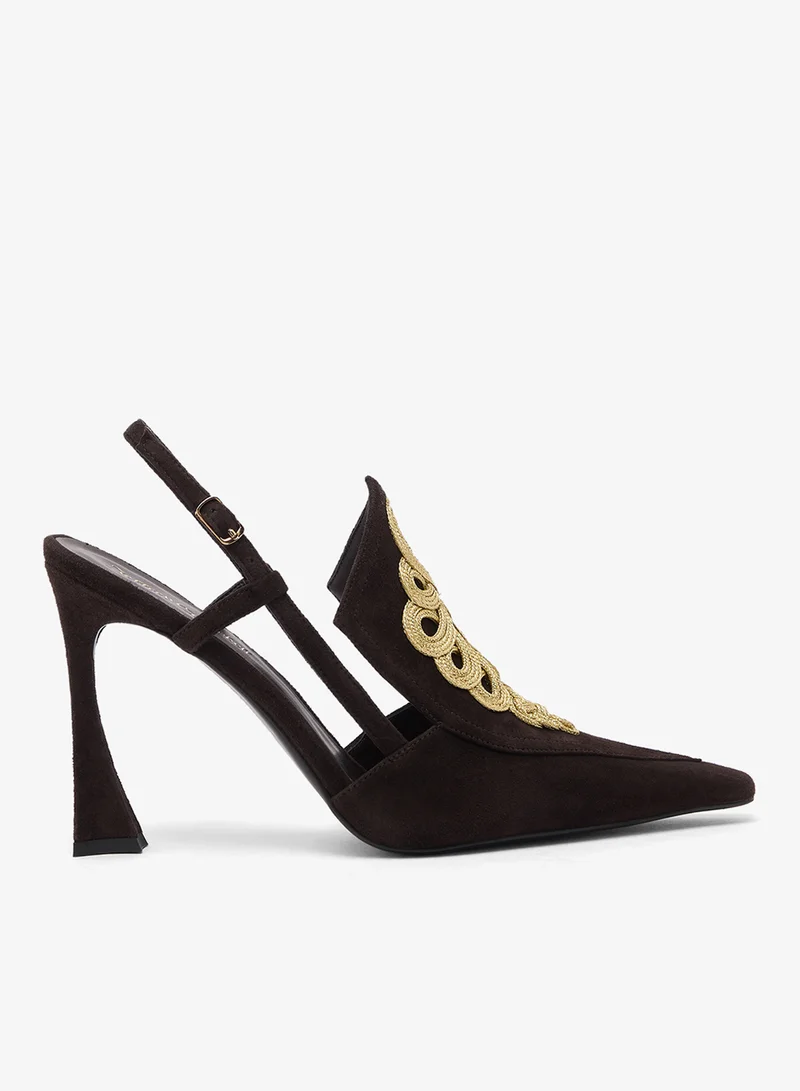 Jeffrey Campbell Pointed Toe Heeled Sandals