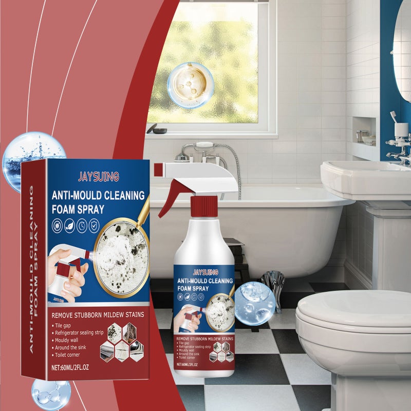 Jaysuing Decontamination Cleaning Spray Household Wall Tile Seam Wall Kitchen And Bathroom Mildew Stain Cleaner - Image 2