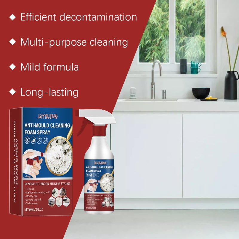 Jaysuing Decontamination Cleaning Spray Household Wall Tile Seam Wall Kitchen And Bathroom Mildew Stain Cleaner - Image 5