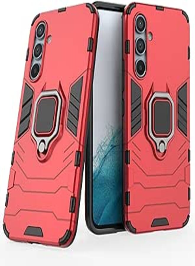 GOLDEN MASK Compatible With Samsung Galaxy A54 Black Panther Back Cover (Red)