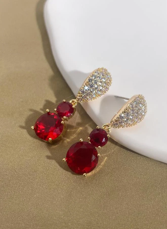 Take Two  Embellished Dangle Earrings for Women | Best Price UAE
