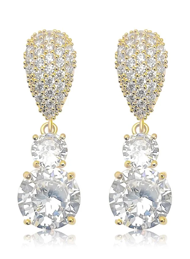 Take Two  Embellished Dangle Earrings for Women | Best Price UAE