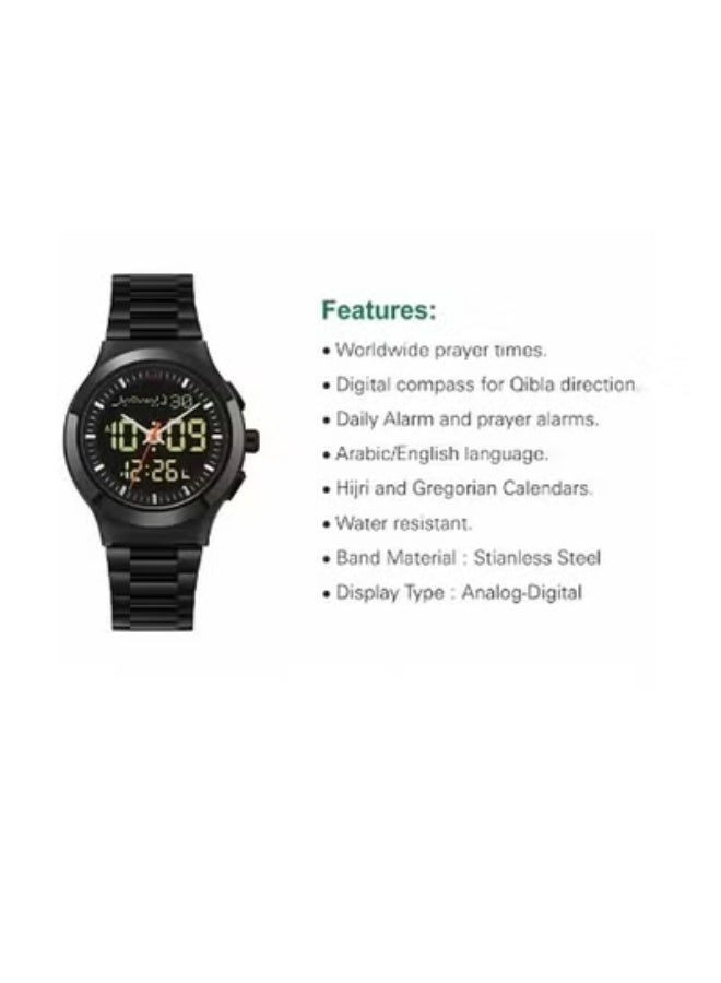 الرجال مقاومة للماء ساعة رقمية WB-32BB - Image 2