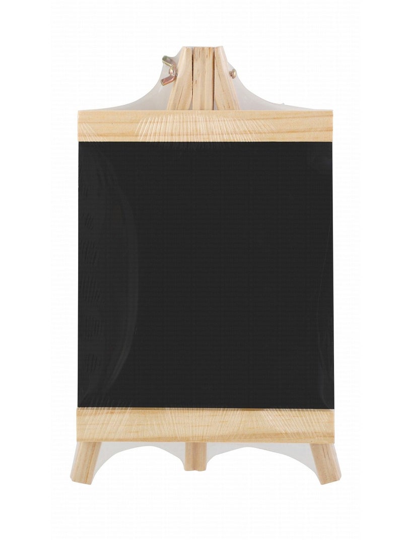 Sadaf Small Black Chalkboard With Easel 16x29cm Size 