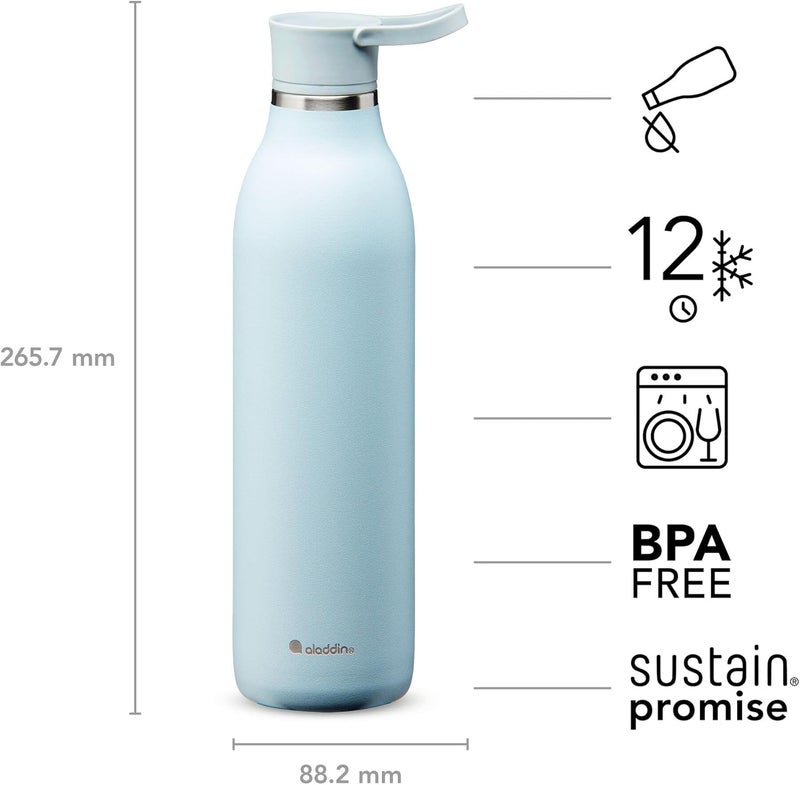 Aladdin 0.6L Cityloop Thermvac Bottle - Sky Blue - Image 3