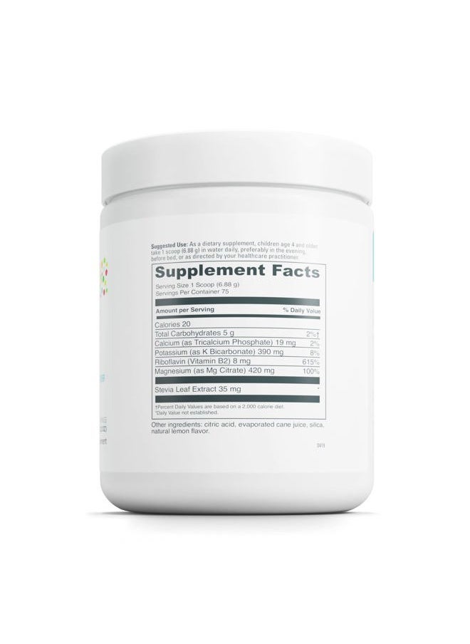 Davinci Little Fizzy Mag - Effervescent Magnesium Supplement for Kids to Support Brain Health, Relaxation and Behavior - with Calcium, Riboflavin - Lemon Lime Flavor - 516 g, 75 Servings  - Image 2