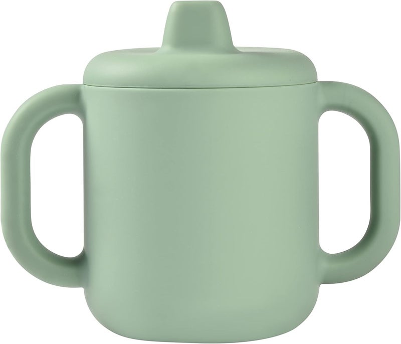 BEABA كوب التعلم السيليكون من بيابا - أخضر حكيم - Image 1