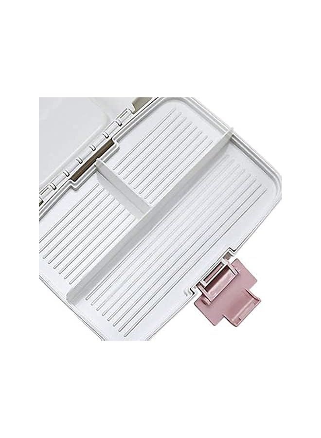 vesus Multifunctional medicine cabinet household portable portable medicine double-layer storage box - 1pc - Image 2