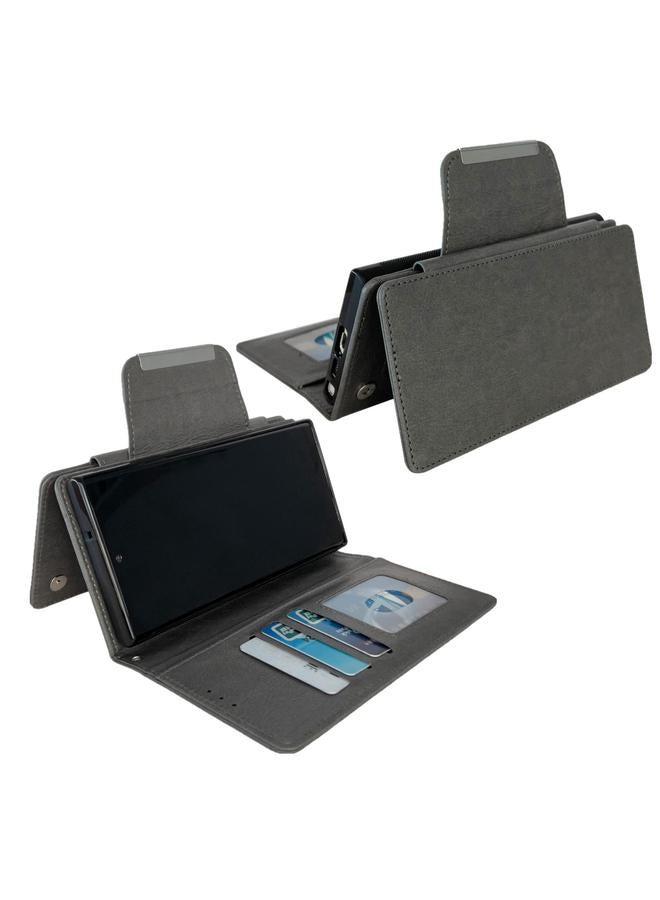 اس-توب جراب جلدي متعدد الوظائف لهاتف Samsung Galaxy A56 5G مع محفظة لـ 7 بطاقات - Image 4