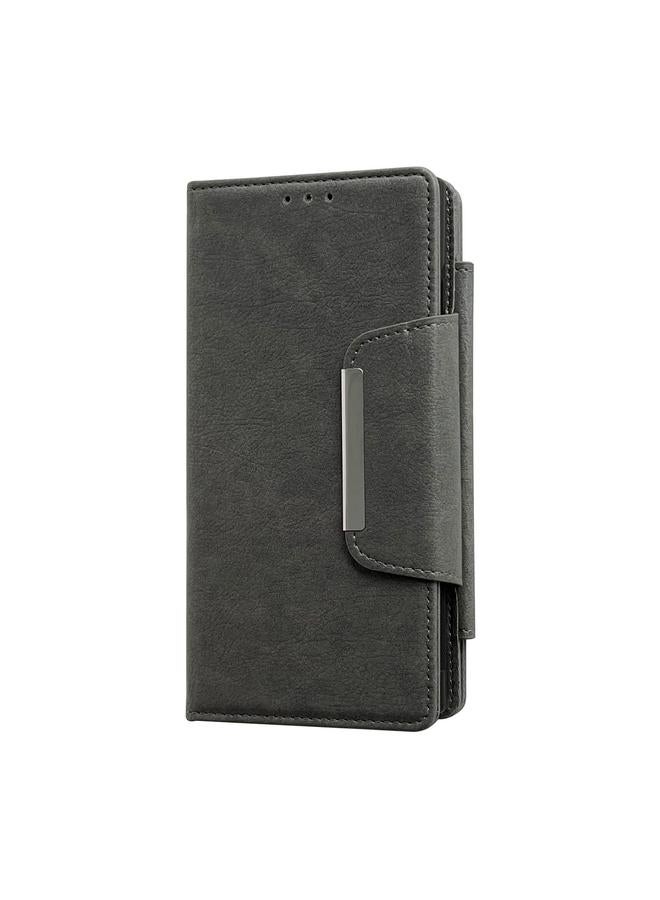 اس-توب جراب جلدي متعدد الوظائف لهاتف Samsung Galaxy A56 5G مع محفظة لـ 7 بطاقات - Image 2