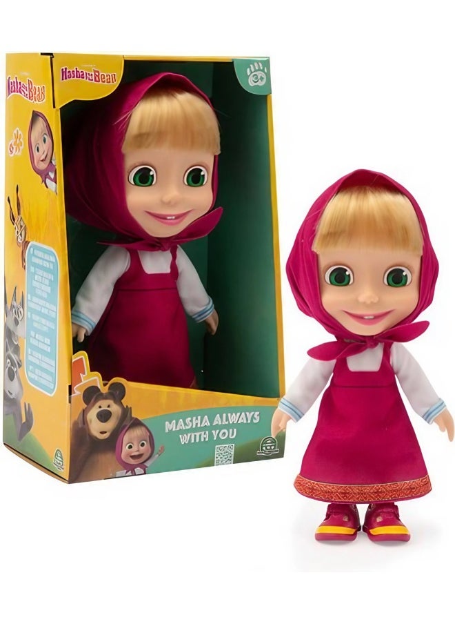Masha and The Bear - Masha & The Bear Masha Doll (23 cm) - Image 1