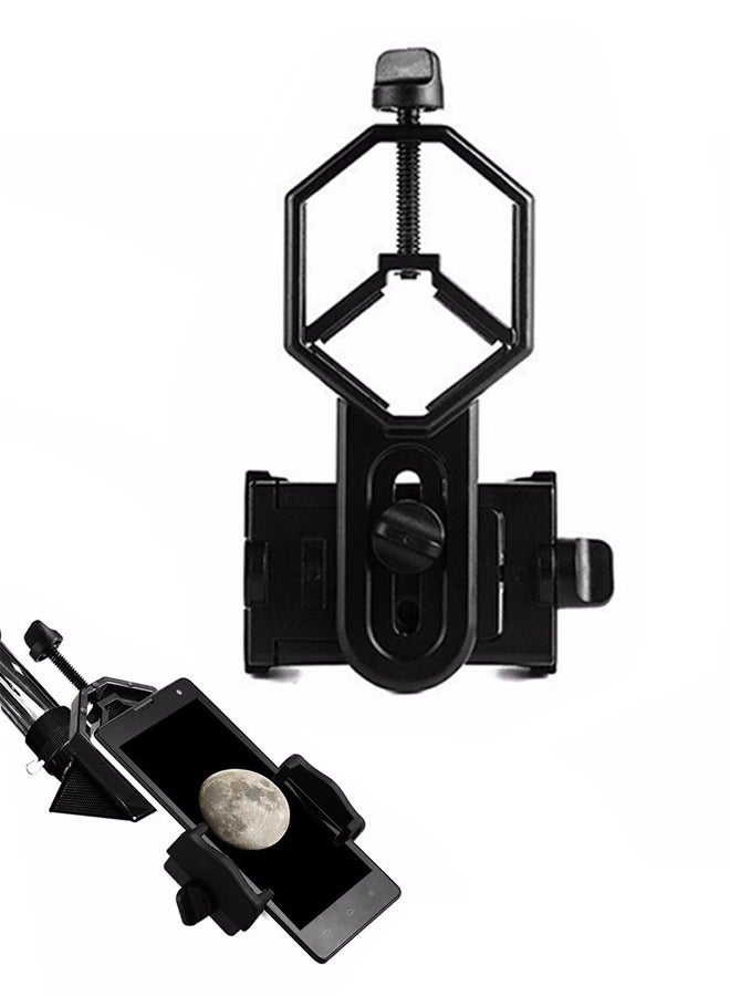 Smartphone Imaging Adapter For Celestron Telescope Capture Photos And videos Through Your Telescope or Monitor Objective Monitor Black - Image 1