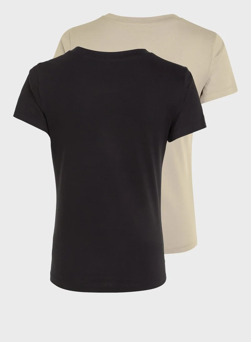 Calvin Klein Jeans 2 Pack Logo T-Shirt