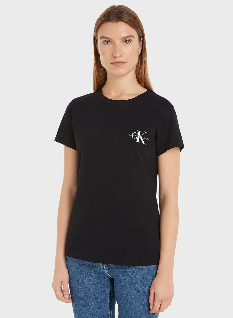 Calvin Klein Jeans 2 Pack Logo T-Shirt