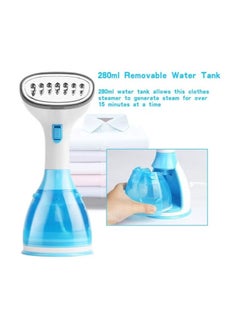 Dream Zone Handheld Clothes Steamer, Glamouric Garment steamer 15s Fast Heat up 1500W Powerful Steamer for Travel and home, 280ml Removable Water Tank Vertical And Horizontal Steam  - Image 2