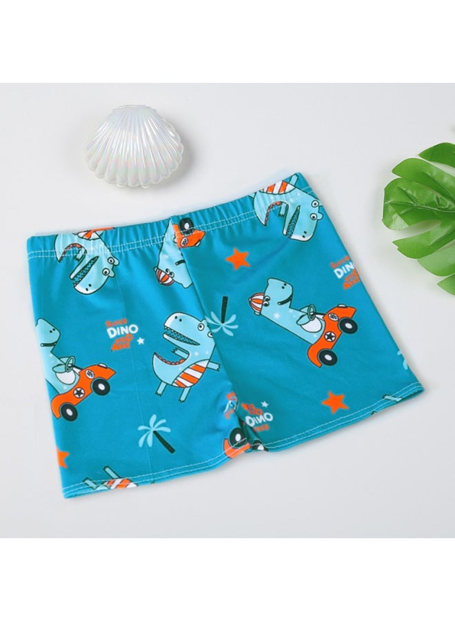 إسكدنيا ملابس سباحة للأولاد ملابس سباحة للأطفال برسوم كارتونية لطيفة ملابس سباحة صيفية للأطفال الأولاد والأطفال بزاوية مسطحة ربيع حار مجموعة ملابس سباحة من المصنع - اللون: YK108-34 - - Image 1