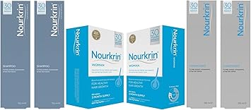 Nourkrin 6 Month Bundle with Shampoo and Conditioner for Women - Image 1