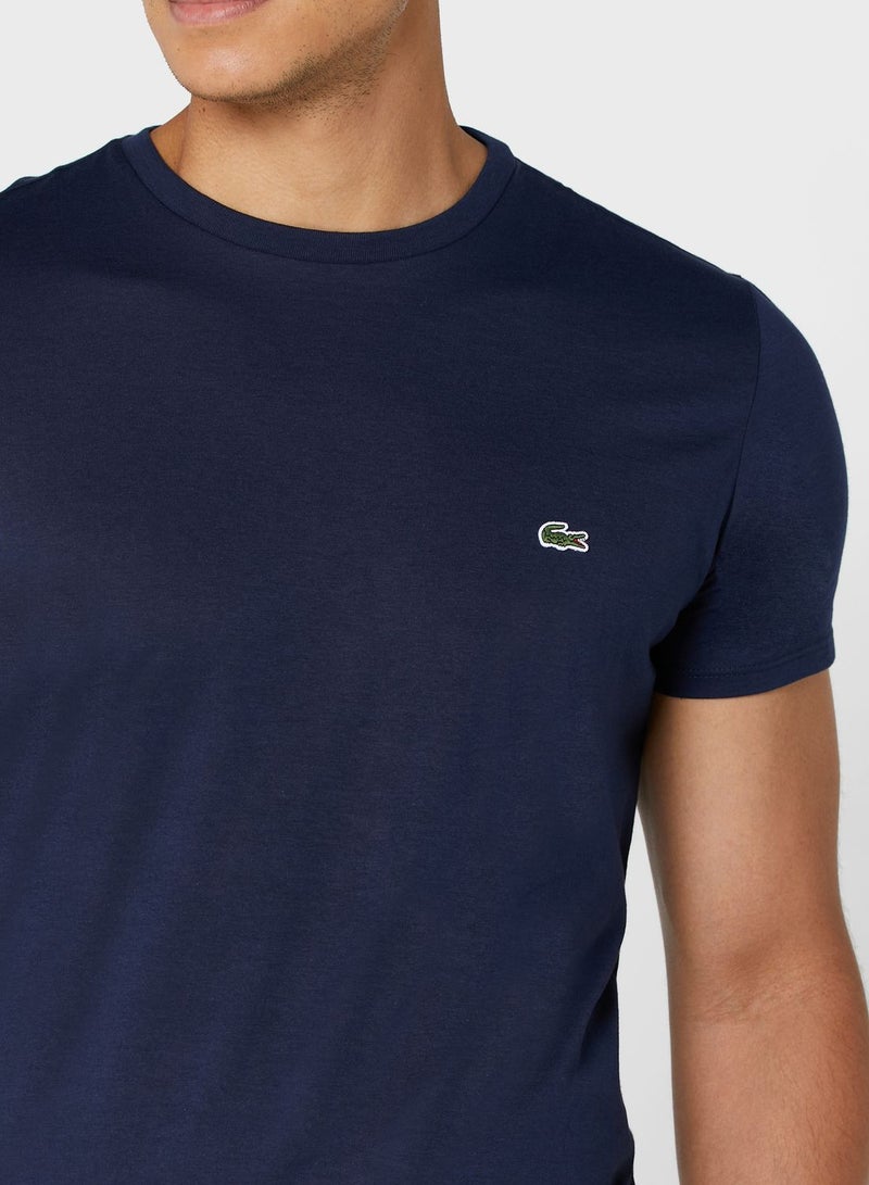 لاكوست تيشيرت مزين بشعار الماركة - Image 3