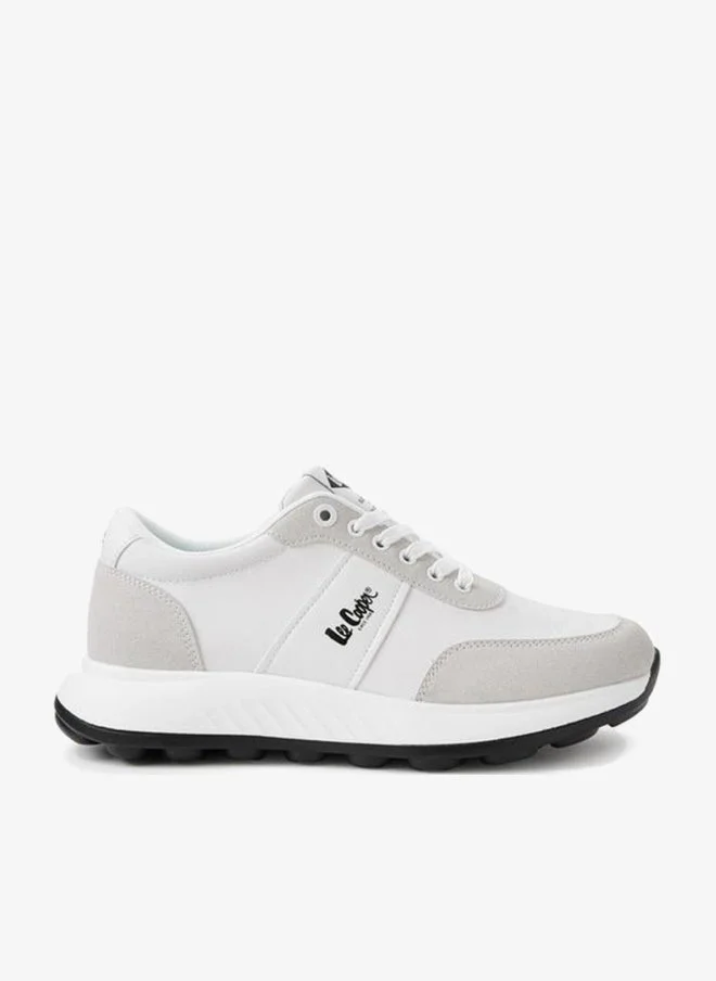 Lee Cooper WHITE Men Ortholite Lace-Up Sneakers for Men | Best Price UAE