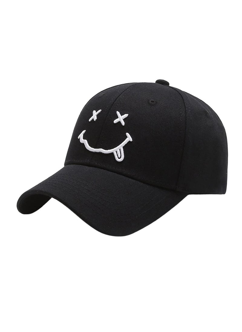 SYOSI - Baseball Cap with Embroidered, Plain Hats Unisex Adjustable Cotton Panel Vintage Trucker Hat Peak Golf Running Outdoor Concert Hip Hop - Image 1