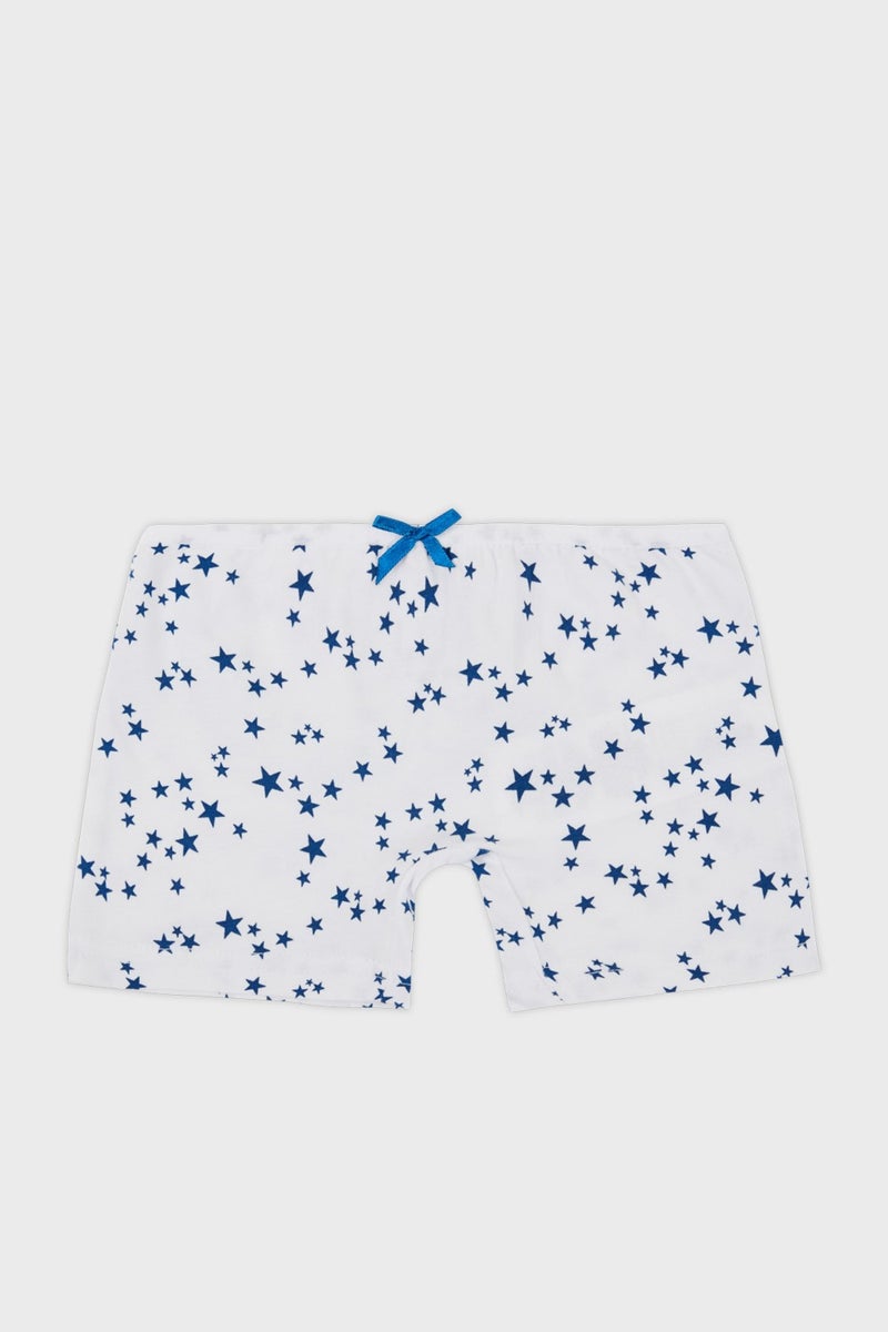 Lela Patterned Stretch Cotton 5 Pack Boxer Girl's Boxer 6651008YILDIZ - Image 4