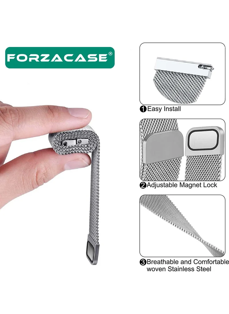 Forzacase Samsung Gear S4 42MM Compatible Metal Magnet Lanyard Strap - FC095