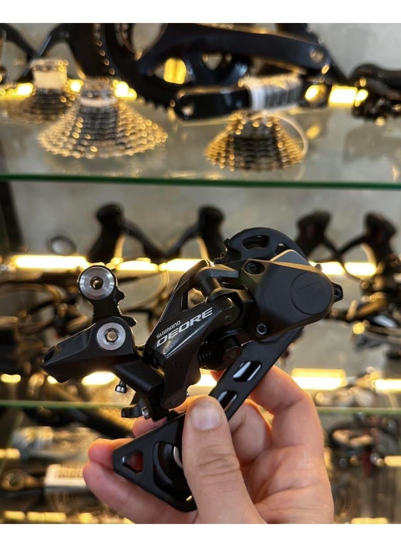 Shimano Deore RD-M6000 10-Speed Shadow+ Rear Derailleur – Black (SGS Cage) - Image 2