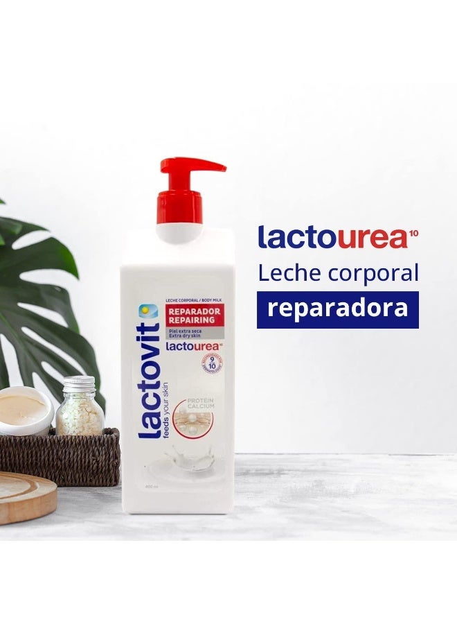 Lactovit Lactourea Repairing Body Milk 400ml - Image 3