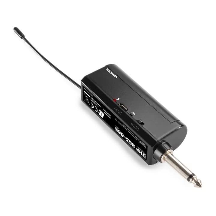 kh UHF Wireless Microphone Handheld Microphone Wireless with Rechargeable Receiver Rechargeable Mic System for House Parties, Outdoor Party, Singing, Classroom (Single Cordless) - Image 3