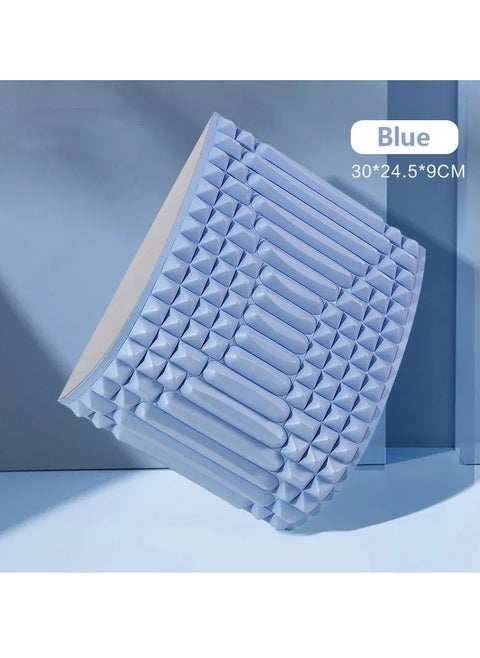 Back Stretcher, Lower Back Pain Relief Treatment Stretcher, Multi-level Adjustable Back Cracker Lumbar Spine Deck Board, Portable And Compact Spine Board For Lower Back Pain Relief, (Blue)