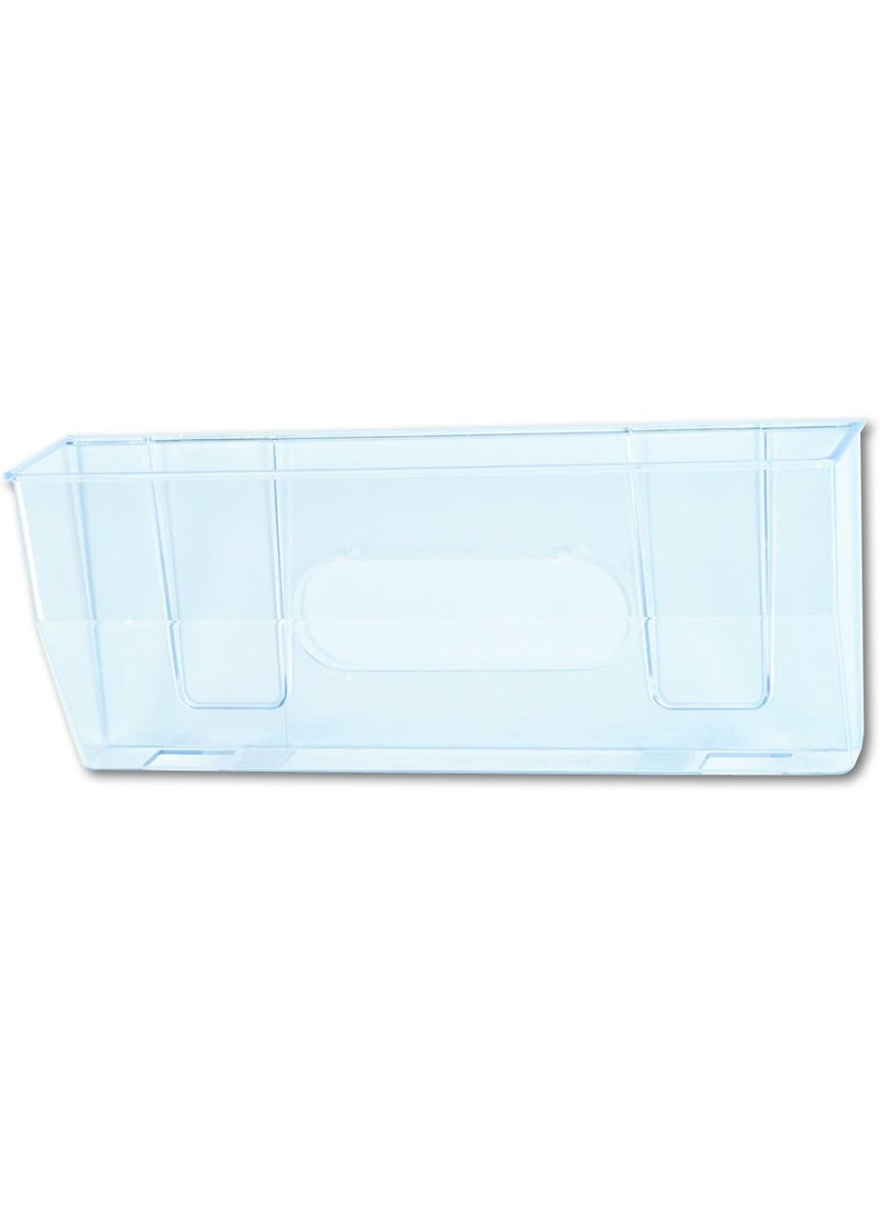 Deflecto Deflecto 50101 Docupocket oversized magnetic wall file pocket 15w x 3d x 638h clear  - Image 1