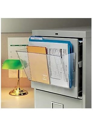 Deflecto Deflecto 50101 Docupocket oversized magnetic wall file pocket 15w x 3d x 638h clear  - Image 2