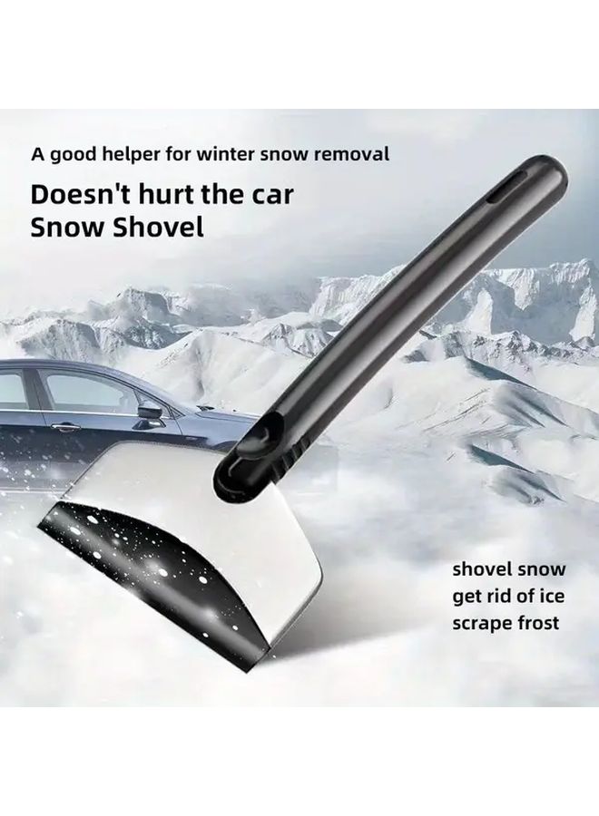 Heavy Duty Snow Brush And Ice Scraper With Ergonomic Handle Non Slip Grip Standard Color - Image 2