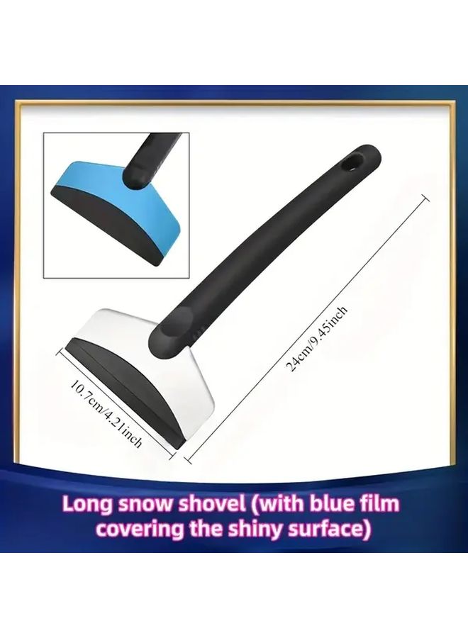 Heavy Duty Snow Brush And Ice Scraper With Ergonomic Handle Non Slip Grip Standard Color - Image 4