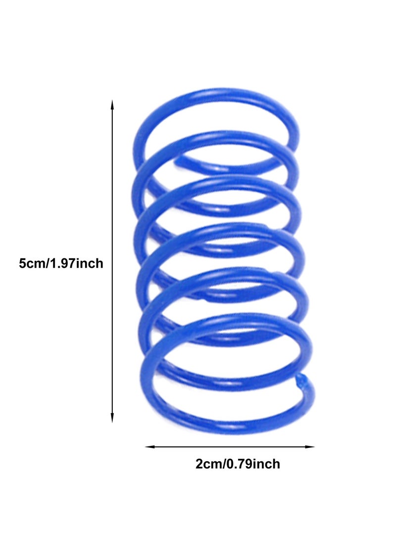 Cat Spring Toys, Spirals Spring Fitness Play for Cat Kitten Pets,40 Pack ,Random Color - Image 3