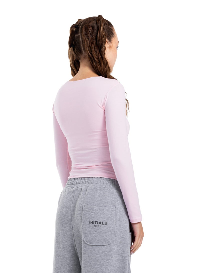 CTRL Initials Long Sleeves Top - Women - Image 3