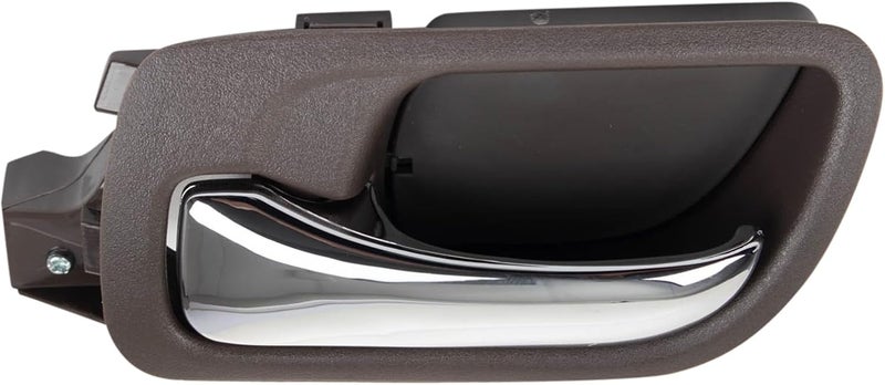 TRQ Front Left Interior Door Handle Taupe Drivers Side Compatible with 2003-2007 Honda Accord - Image 1