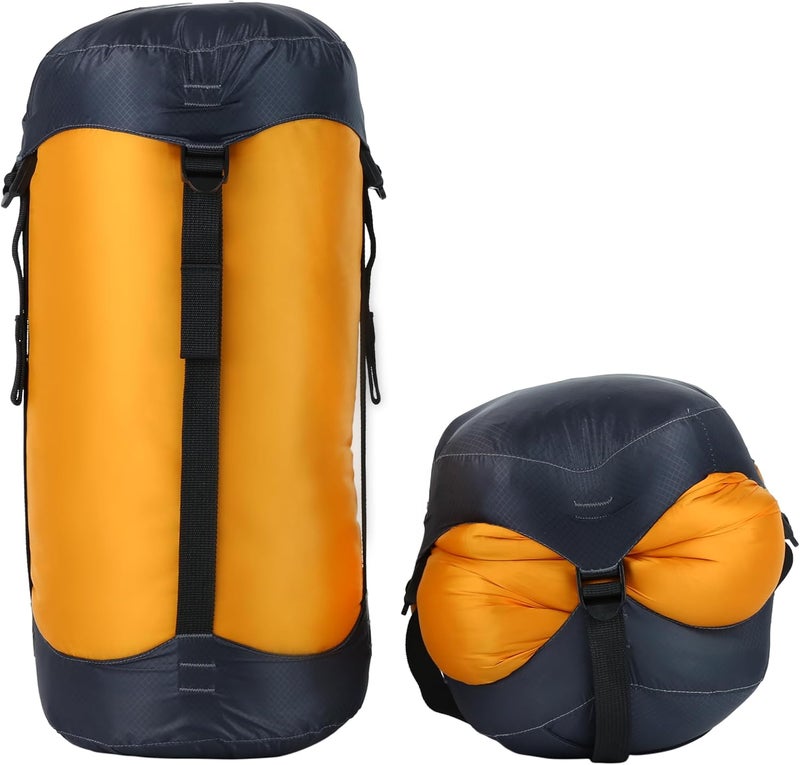 Litume Kompressionssack 6L, 8.5L, 10L, 13L, 16L, Leicht, Ultraleichter Kompakt mit Ripstop-Gewebe, 50% mehr Stauraum, für Schlafsack, mit Kordelzug für Camping, Rucksackreisen, Reisen (E638) - Image 1