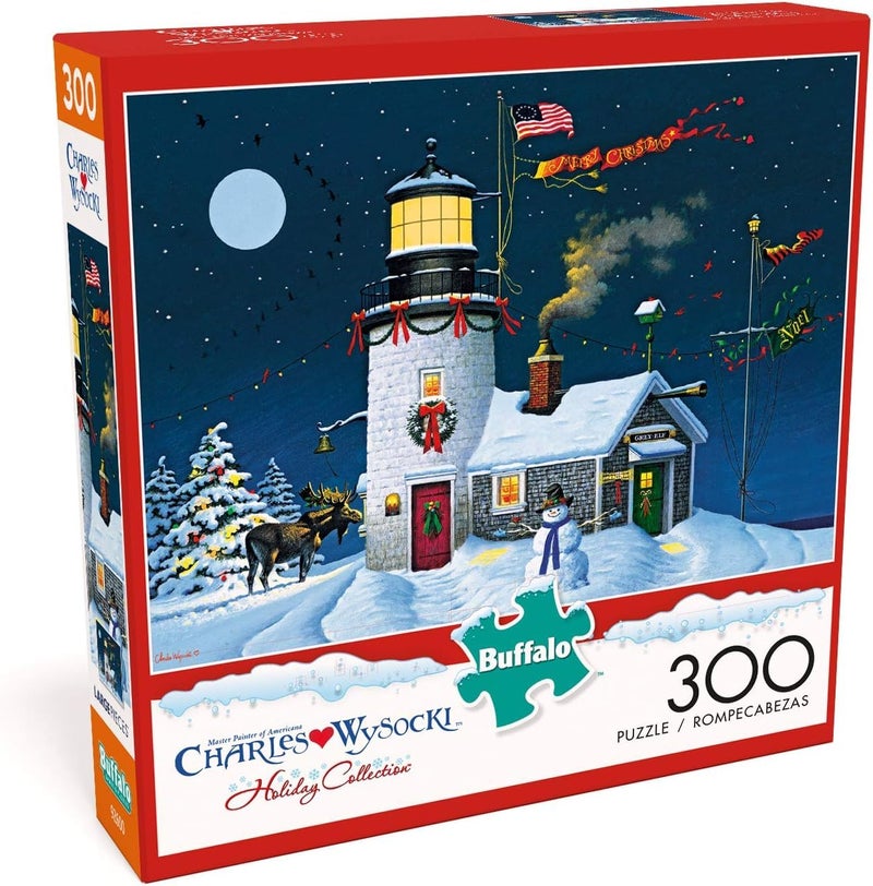 Buffalo Games - Charles Wysocki - Take Out Window - 300 Piece Jigsaw Puzzle for Adults -Challenging Puzzle Perfect for Game Nights - Finished Size is 21.25 x 15.00 - Image 3