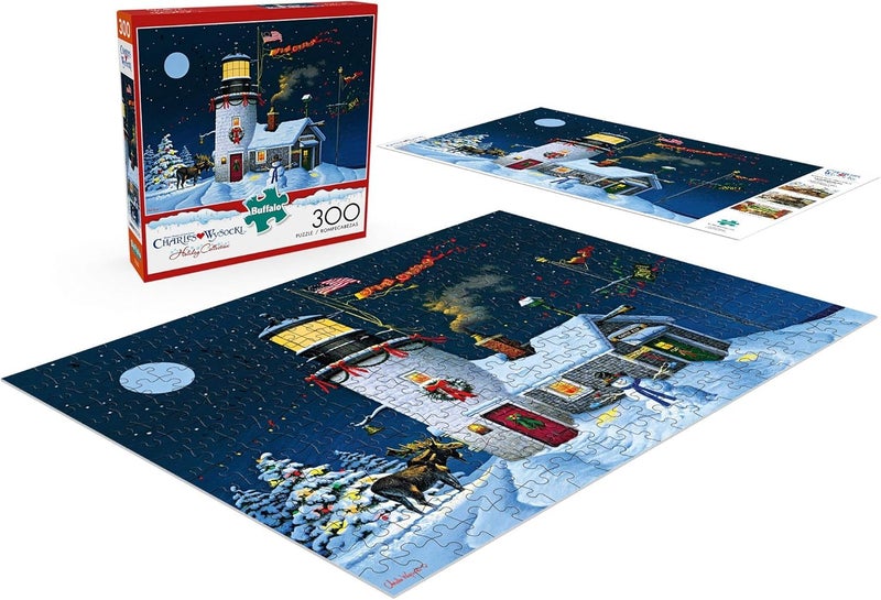 Buffalo Games - Charles Wysocki - Take Out Window - 300 Piece Jigsaw Puzzle for Adults -Challenging Puzzle Perfect for Game Nights - Finished Size is 21.25 x 15.00 - Image 4