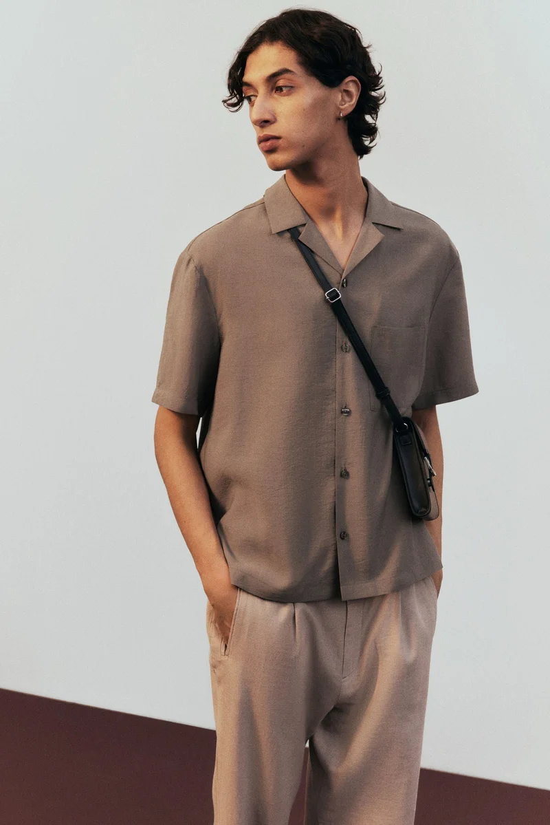H&M Loose Fit Resort shirt