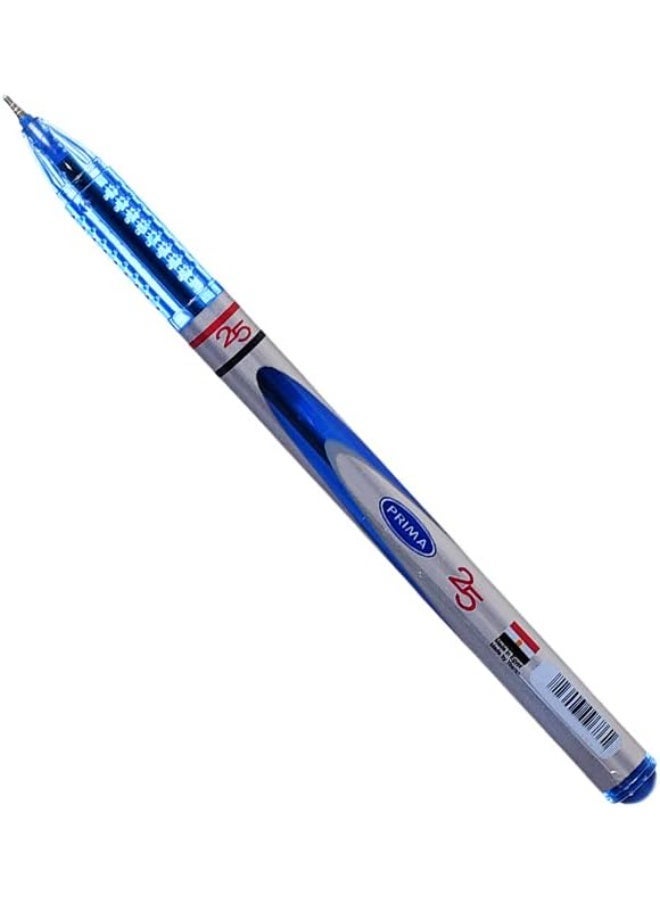 بريما عبوة من 10 أقلام بريما 25 زرقاء 0.7 مم (عبوتان) - Image 5
