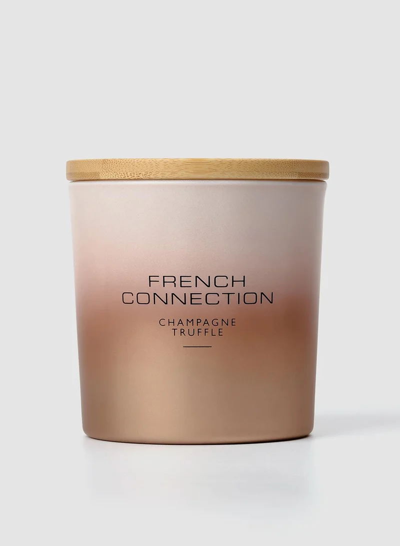 French Connection Ombre Champagne Truffle Candle 322G