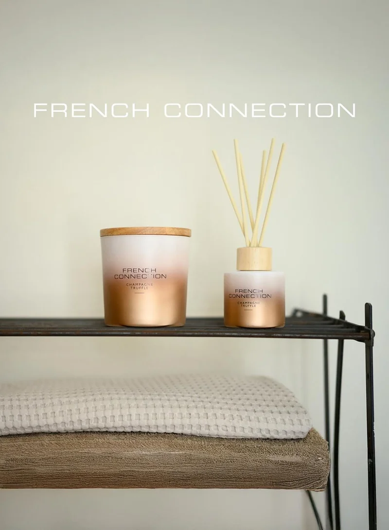 French Connection Ombre Champagne Truffle Candle 322G