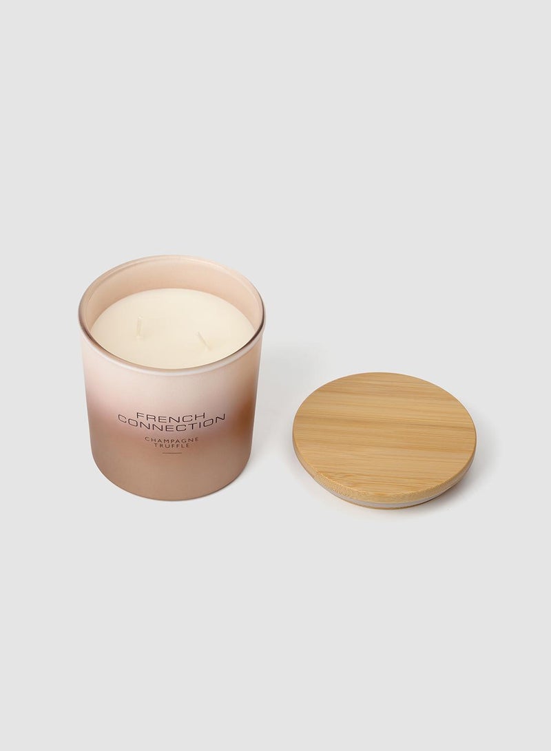 French Connection Ombre Champagne Truffle Candle 322G - Image 5