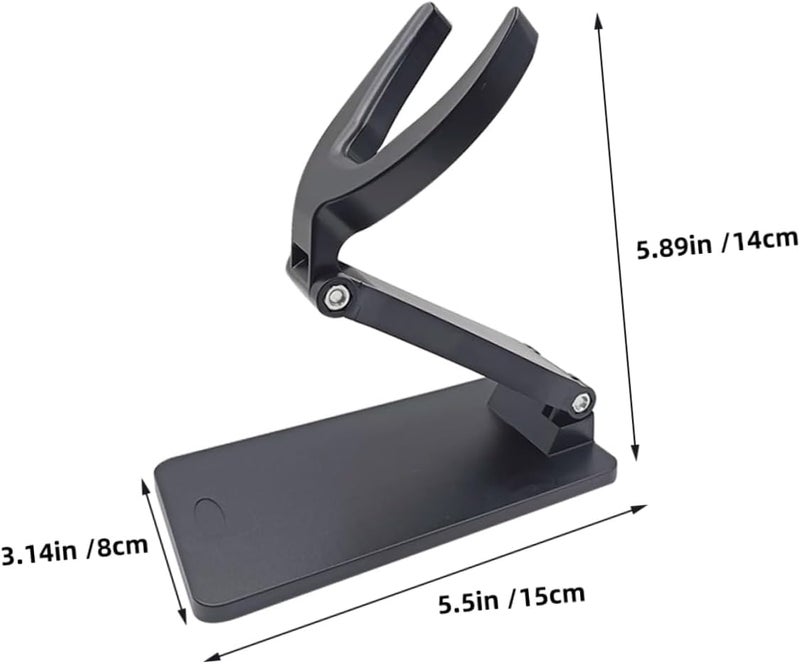 Adjustable Foldable Barcode Scanner Stand with Stable Compact Base Hands Holder for Desk Secure Fixed Mount Multi Angle Support for Retail and Supermarket Use - Image 2
