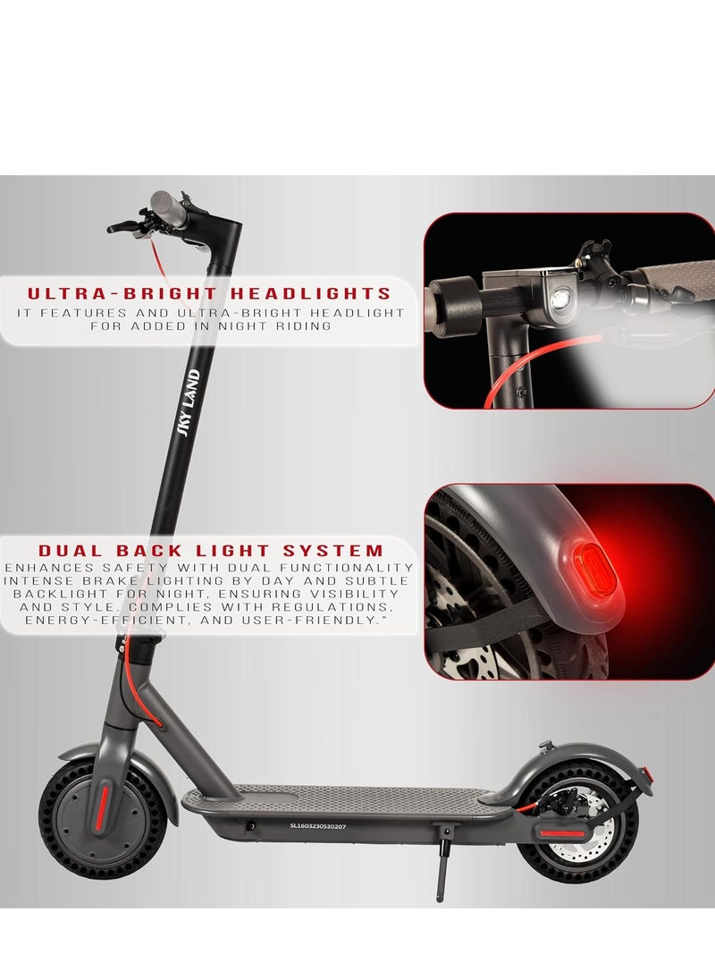 Sky Land Smart Electric Scooter with Waterproof Li-Ion Battery| Pro Scooter with 3-Level Speed| 250W Motor, Top Speed 25km/h, 3-Month Battery Warranty  - Image 3