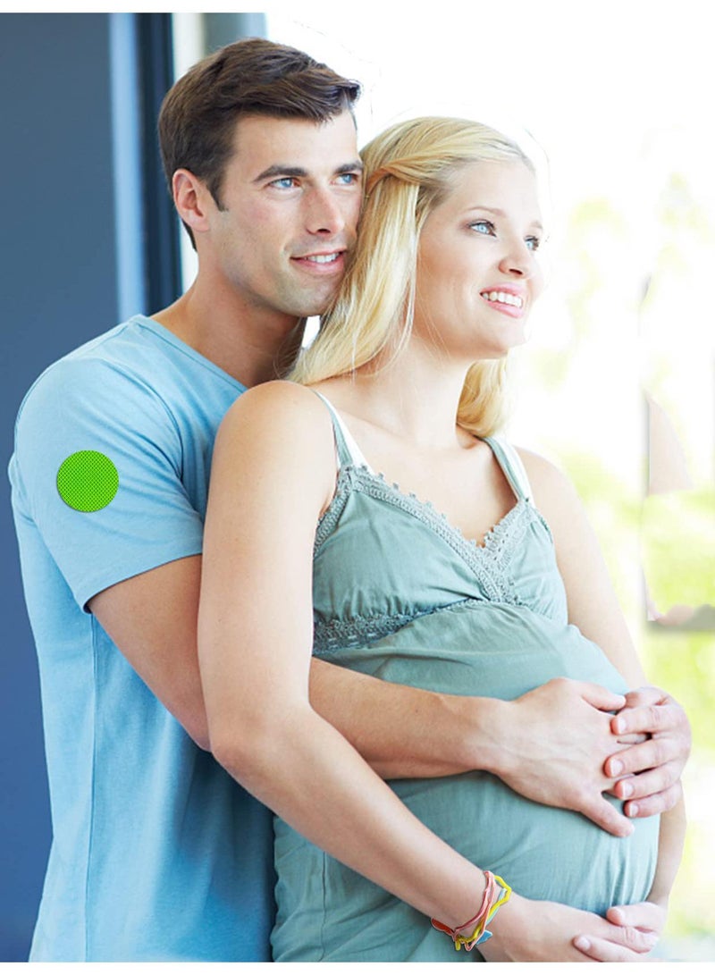 Sweet seven 120 قطعة لاصقات طرد البعوض و30 حزمة أساور - ملصقات طاردة طبيعية للأطفال والبالغين - مثالية للتخييم في الهواء الطلق، السفر، الصيد - Image 4