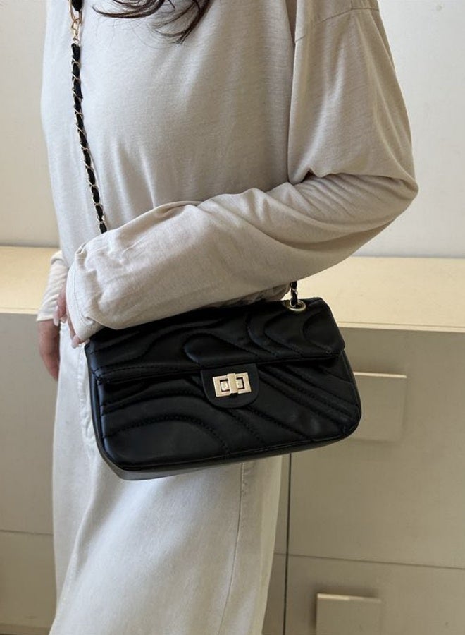 SHABILI Women's Versatile Shoulder Bag, Ladies PU Leather Crossbody Bag Side Bag Sling Bag Carry Bag, Daily Commuting Satchel Bag Handbag Phone Bag Tote Bags Clutch Bag Small Bag for Girls, College Students - Image 4